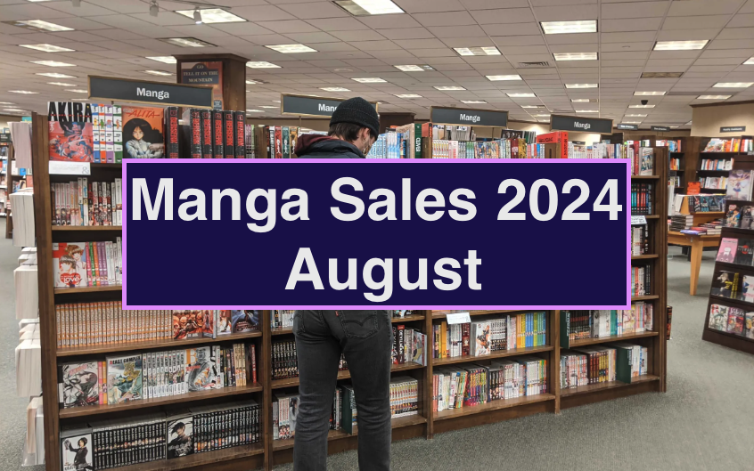 Top 20 Best-Selling Manga August 2024 Oricon Rankings